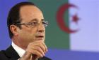French President Francois Hollande speaks during a news conference in Algeria as part of the first day of his state visit to Algeria. (Reuters)
