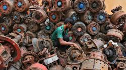 U.S.-made scrap from the war could be worth over $80 million on the international market, according to Reuters calculations. (File photo: Reuters)